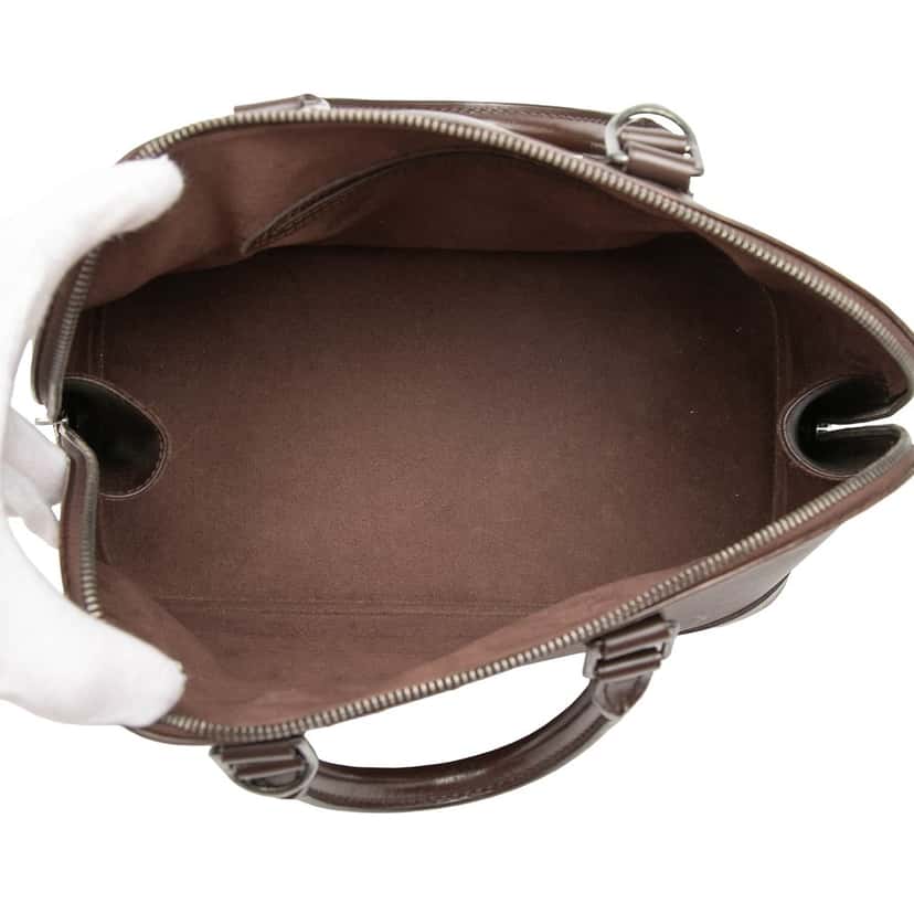 Louis Vuitton Epi Alma PM Brown Leather Very good condition - Model View