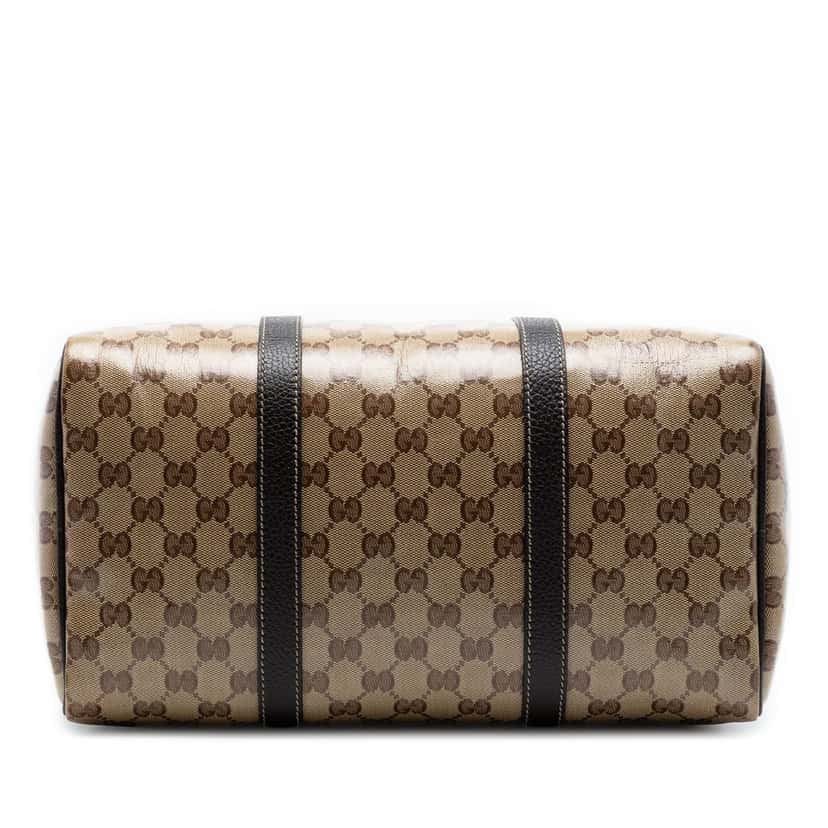 Gucci Medium GG Crystal Joy Boston Bag Beige Very good condition - Inside View