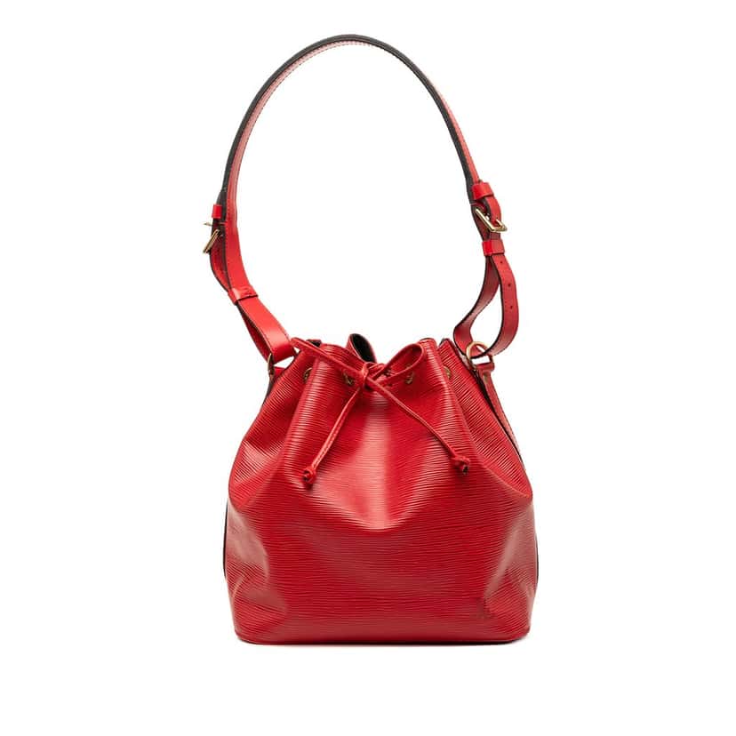 Louis Vuitton Epi Petit Noe Red Leather Very good condition - Front View