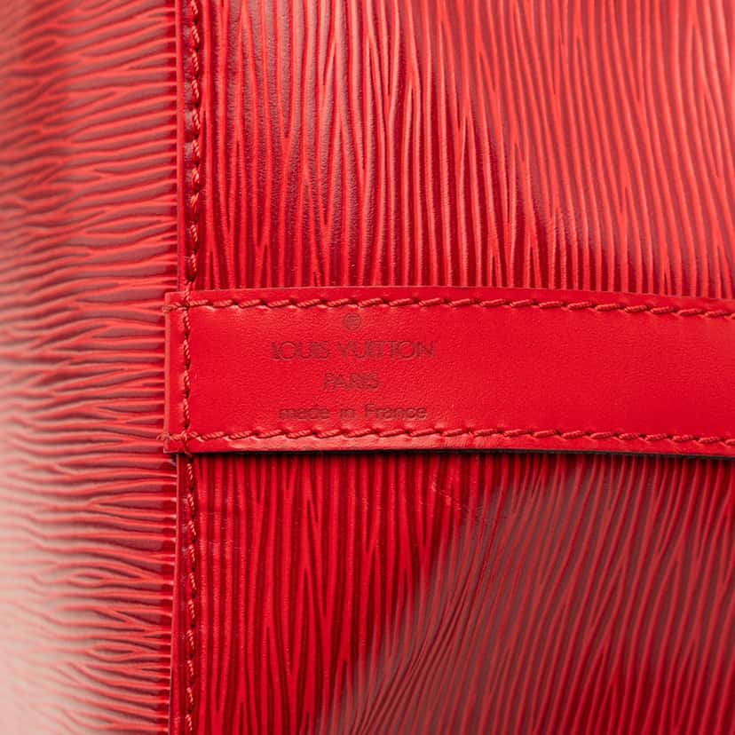 Louis Vuitton Epi Petit Noe Red Leather Very good condition - Box View
