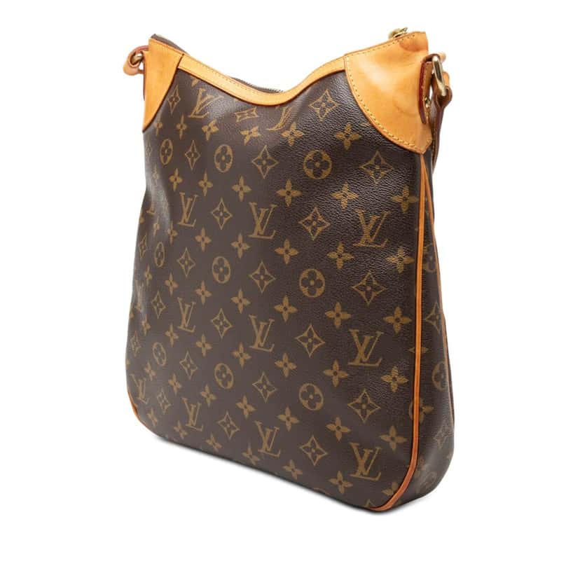 Louis Vuitton Monogram Odeon MM Brown Very good condition - Back View