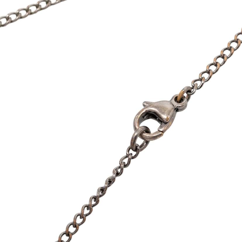 Chanel CC Plated Brass Spike Pendant Necklace Other Metal Very good condition - Model View