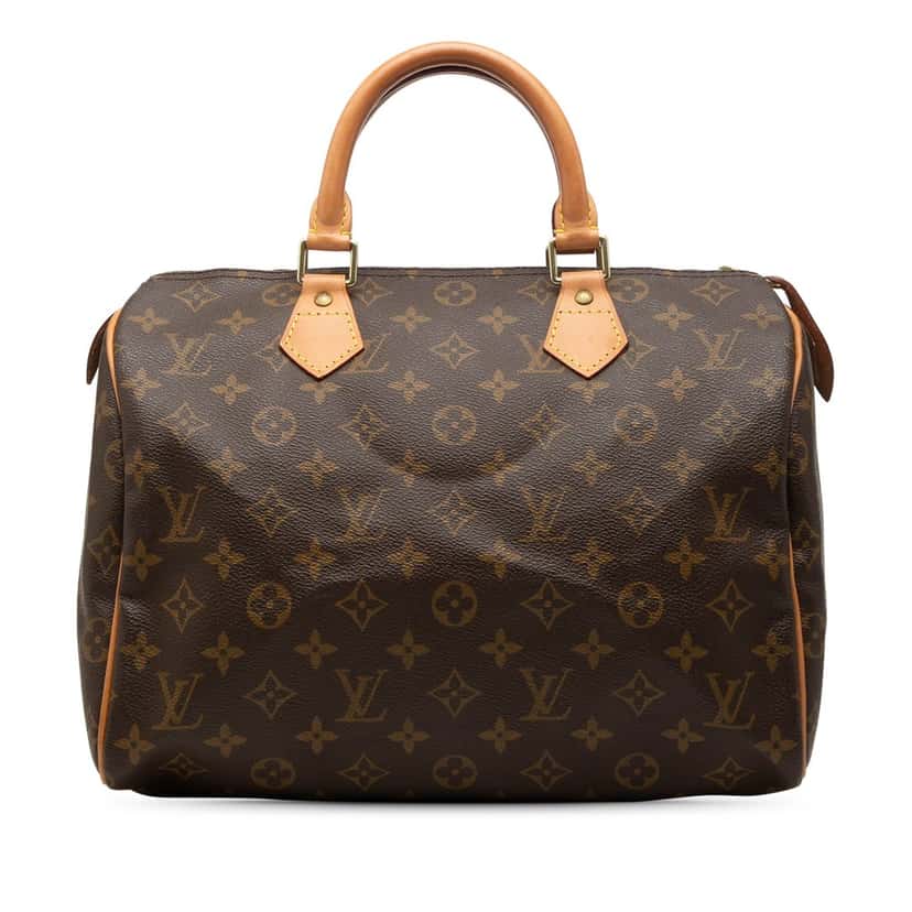 Louis Vuitton Monogram Speedy 30 Brown Very good condition - Front View