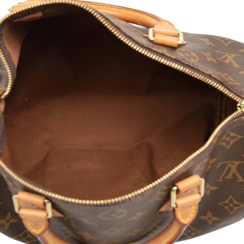 Louis Vuitton Monogram Speedy 30 Brown Very good condition - Model View