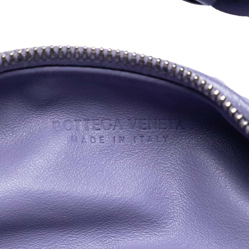 Bottega Veneta Mini Nappa Intrecciato Jodie Purple Leather Very good condition - Box View