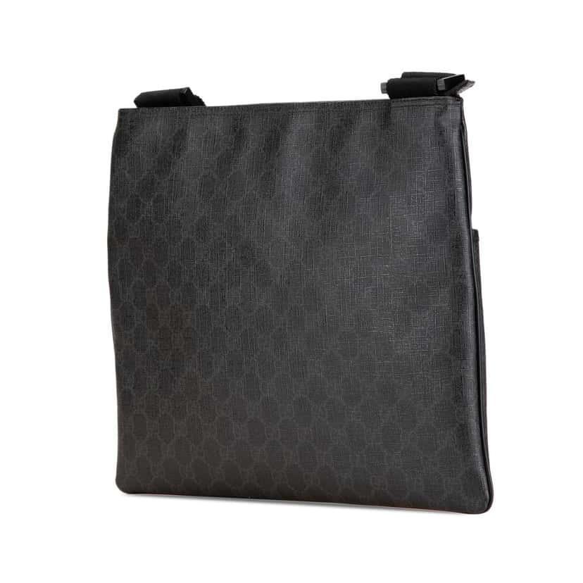 Gucci GG Supreme Crossbody Black Very good condition - Back View