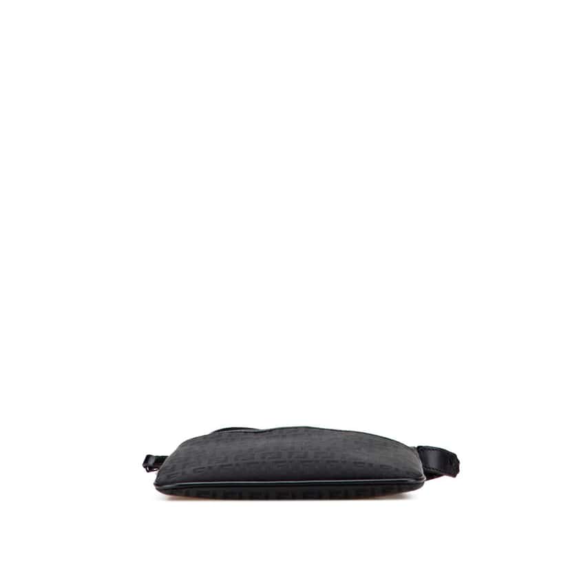 Fendi Zucchino Canvas Crossbody Black Very good condition - Inside View