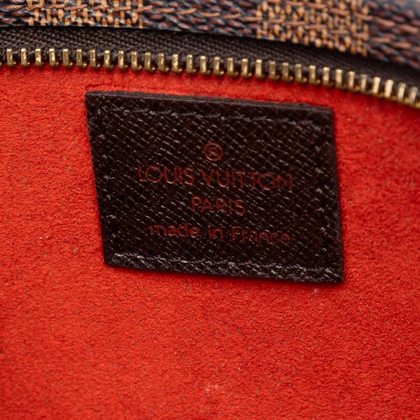Louis Vuitton Damier Ebene Marais Bucket Pouch Brown Very good condition - Box View