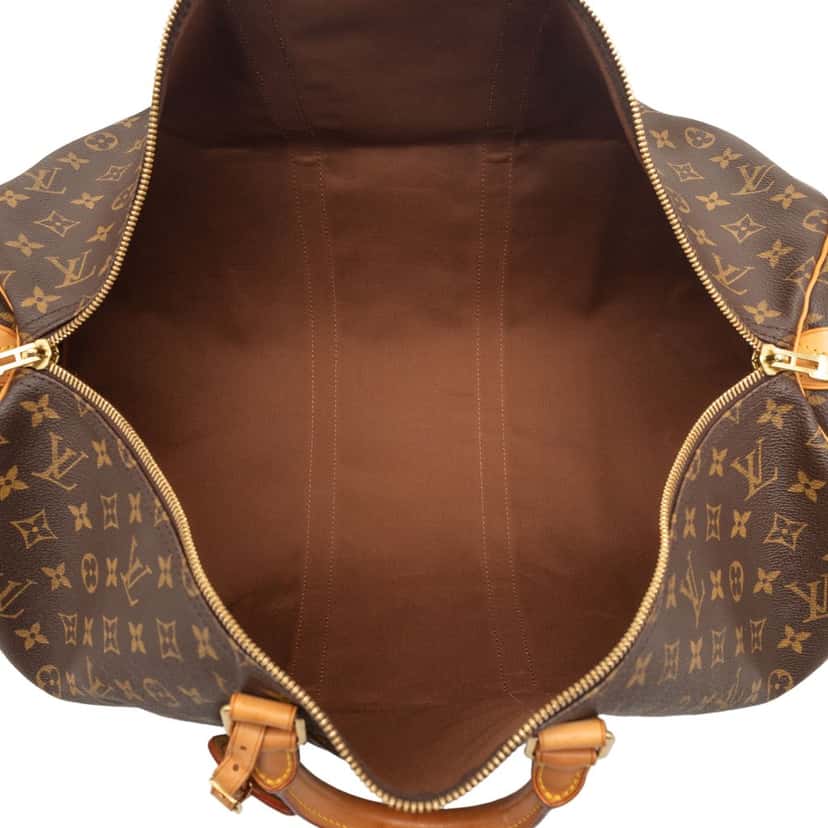 Louis Vuitton Monogram Keepall 55 Brown Very good condition - Model View