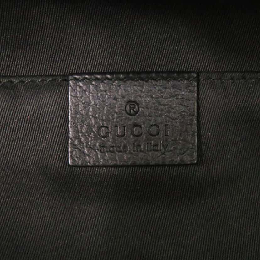 Gucci GG Nylon Web Belt Bag Black Very good condition - Box View