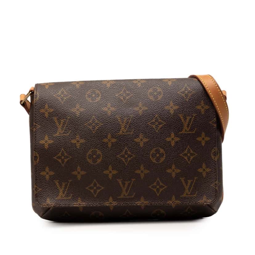Louis Vuitton Monogram Musette Tango Long Strap Brown Very good condition - Front View