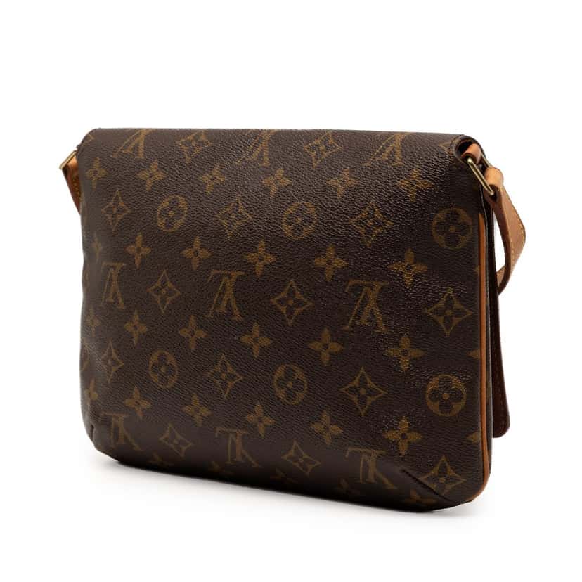 Louis Vuitton Monogram Musette Tango Long Strap Brown Very good condition - Back View