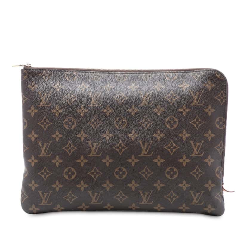 Louis Vuitton Monogram Etui Voyage MM Brown Very good condition - Front View
