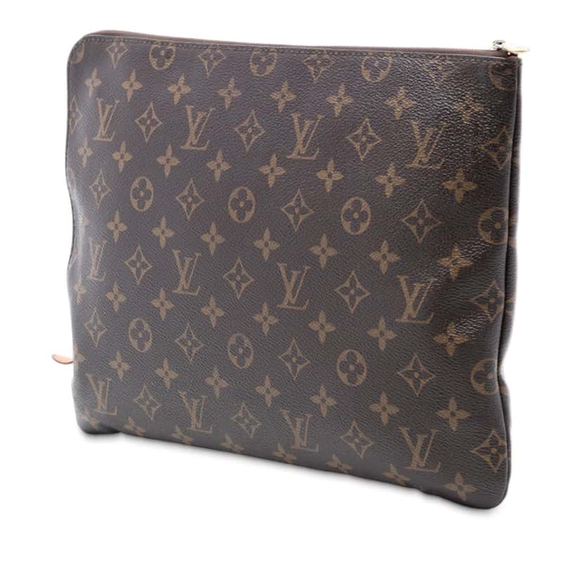 Louis Vuitton Monogram Etui Voyage MM Brown Very good condition - Back View