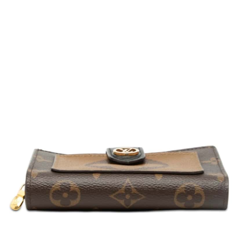 Louis Vuitton Monogram Giant Reverse Juliette Wallet Brown Very good condition - Inside View