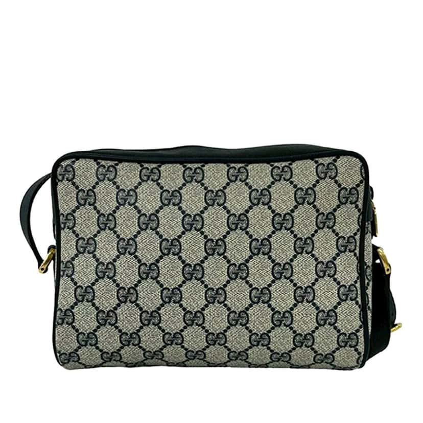 Gucci GG Supreme Web Crossbody Beige Very good condition - Back View