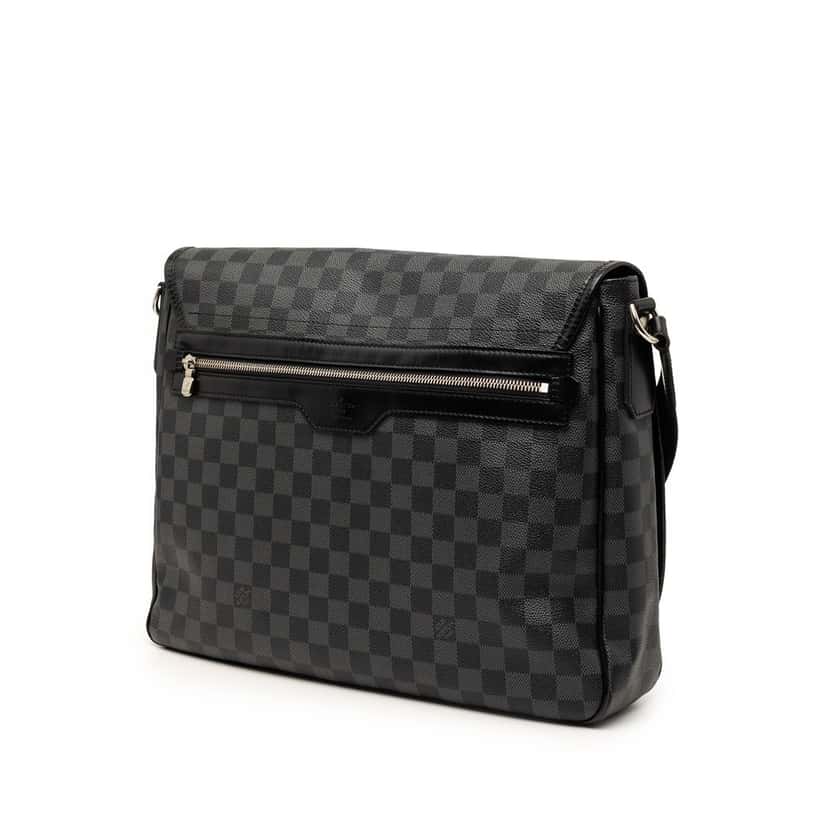 Louis Vuitton Damier Graphite Daniel GM Black Very good condition - Back View