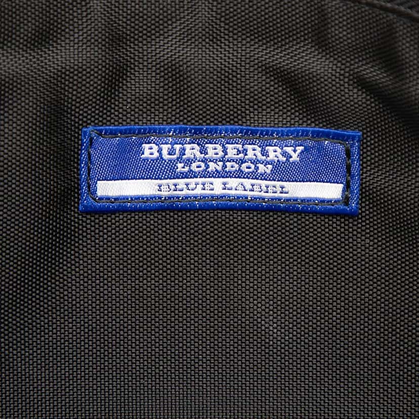 Burberry Supernova Check Canvas Shoulder Bag Beige Very good condition - Box View