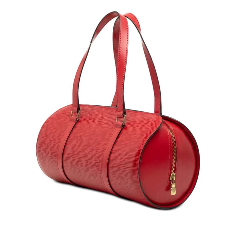 Louis Vuitton Epi Soufflot Red Leather Very good condition - Back View