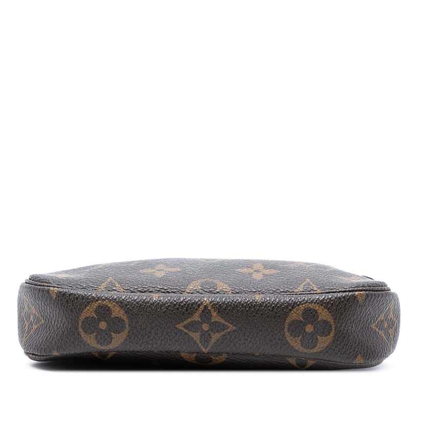 Louis Vuitton Monogram Mini Pochette Accessoires Brown Very good condition - Inside View