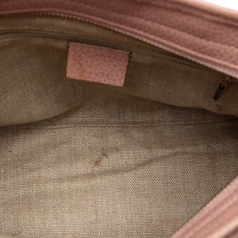 Gucci Small GG Canvas Bree Satchel Beige Very good condition - Model View