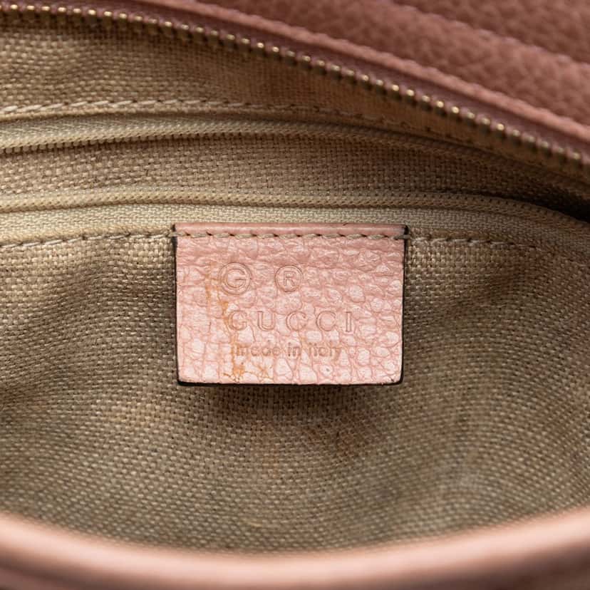 Gucci Small GG Canvas Bree Satchel Beige Very good condition - Box View