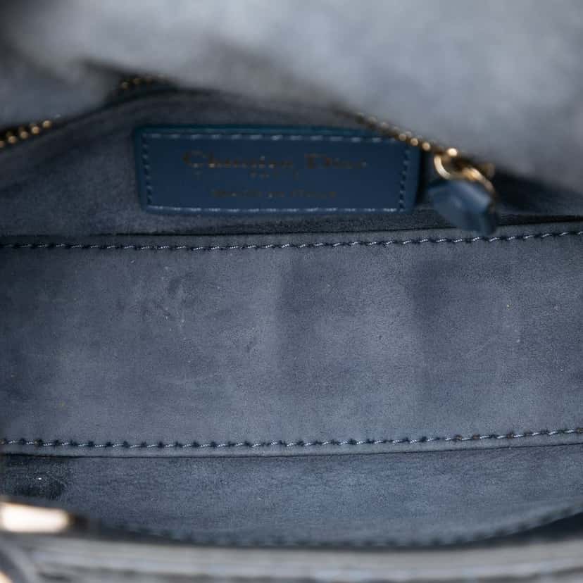 Dior Mini Satin Cannage Swarovski Crystal Lady Dior Other Very good condition - Model View