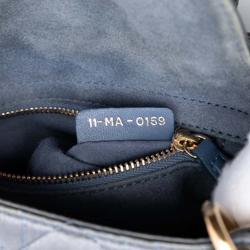 Dior Mini Satin Cannage Swarovski Crystal Lady Dior Other Very good condition - Box View