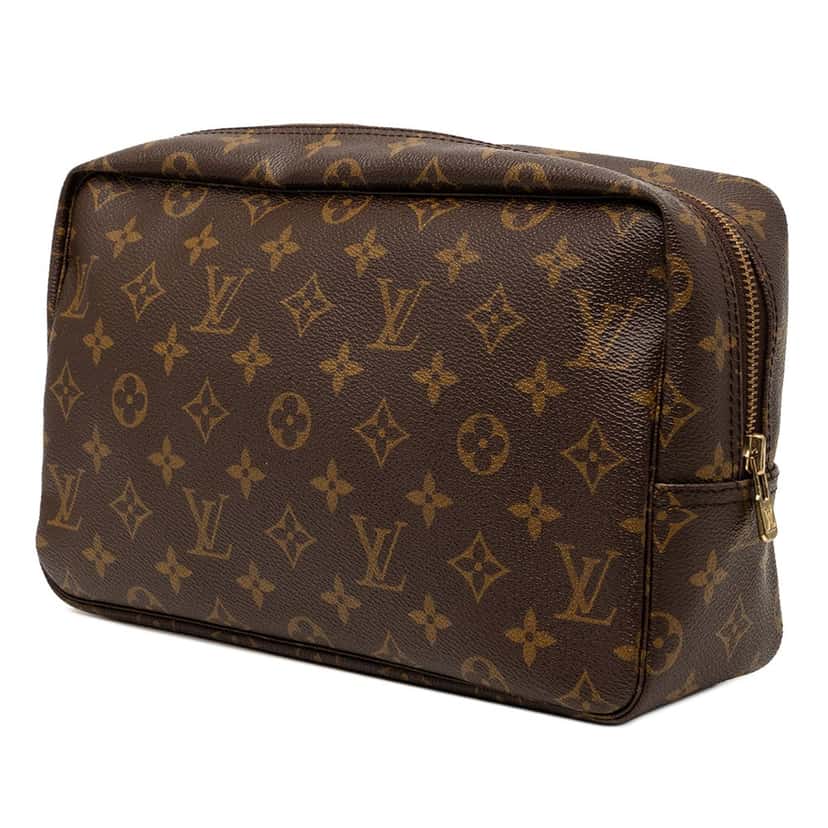 Louis Vuitton Monogram Trousse Toilette 28 Brown Very good condition - Back View