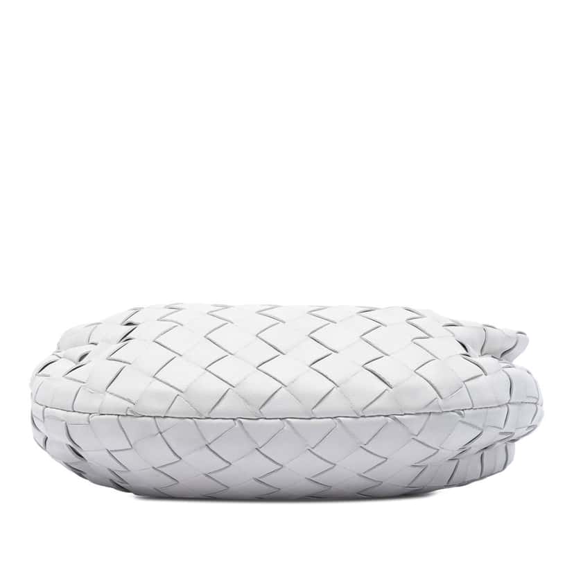 Bottega Veneta Mini Nappa Intrecciato Jodie White Leather Very good condition - Inside View