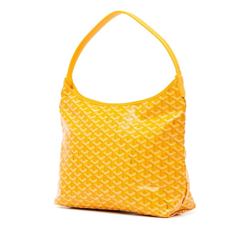 Goyard Goyardine Boheme Hobo Yellow Very good condition - Back View