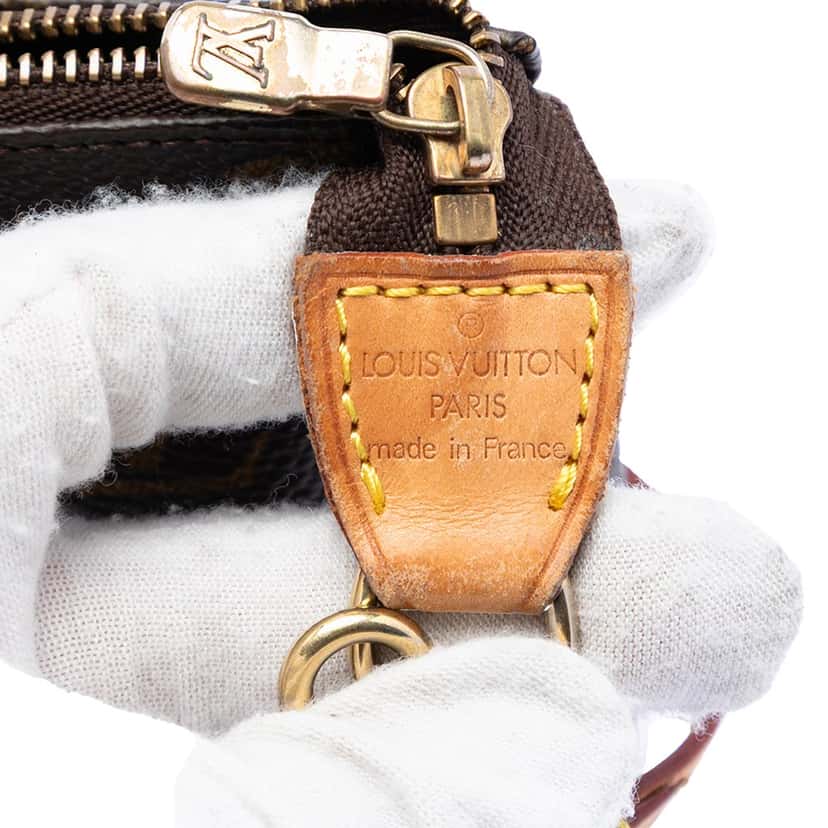 Louis Vuitton Monogram Pochette Accessoires Brown Very good condition - Box View