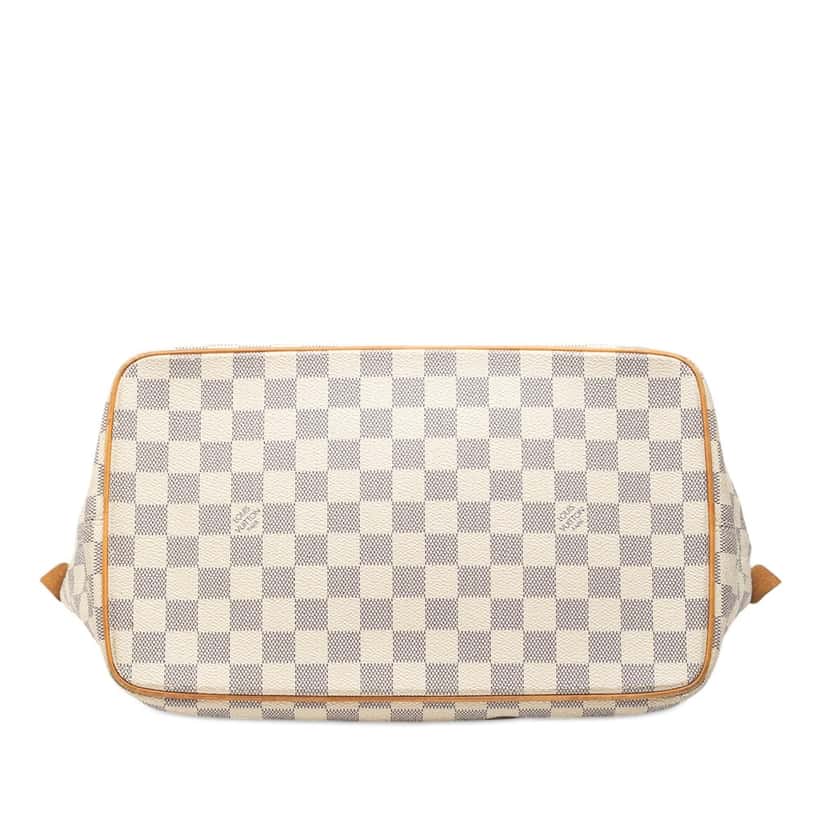 Louis Vuitton Damier Azur Saleya MM White Very good condition - Inside View