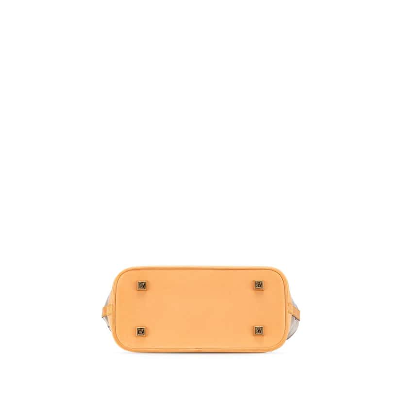 Louis Vuitton Monogram Cabas Sac Ambre MM Brown Plastic Good condition - Inside View
