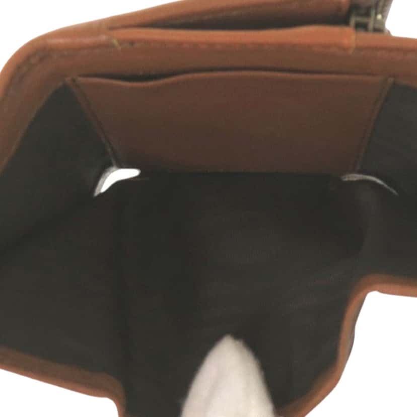Gucci Grained Calfskin Diana Bamboo Compact Wallet Brown Leather Very good condition - Inside View