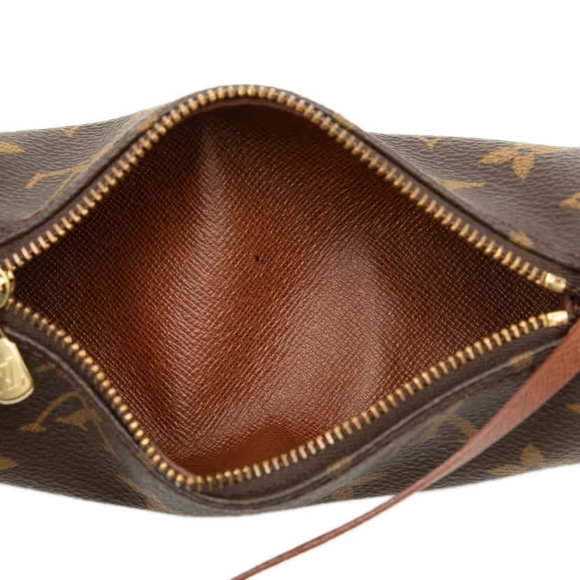 Louis Vuitton Monogram Papillon Pochette Brown Very good condition - Model View
