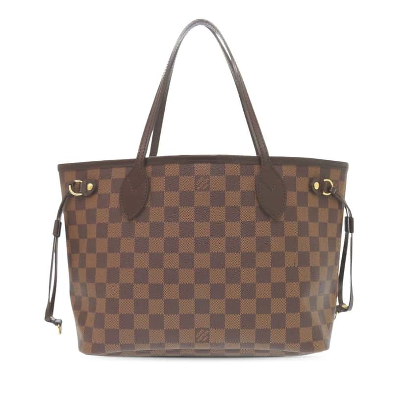 Louis Vuitton Damier Ebene Neverfull PM Brown Very good condition - Front View