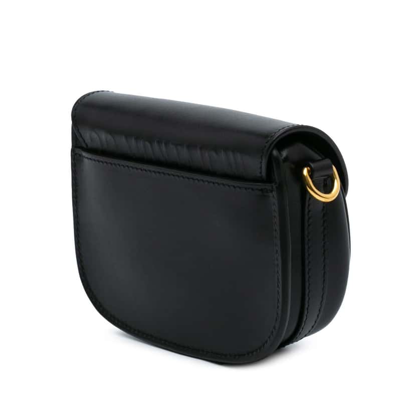 Dior Micro Calfskin Bobby Crossbody Black Leather Very good condition - Back View