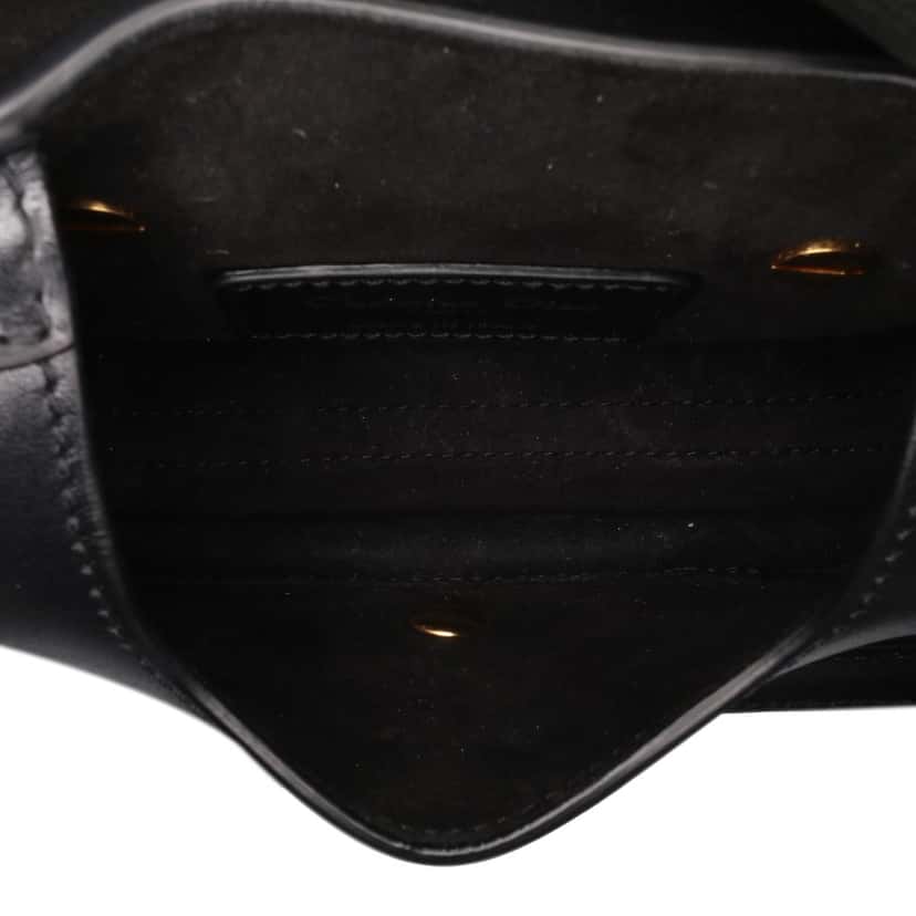 Dior Micro Calfskin Bobby Crossbody Black Leather Very good condition - Model View