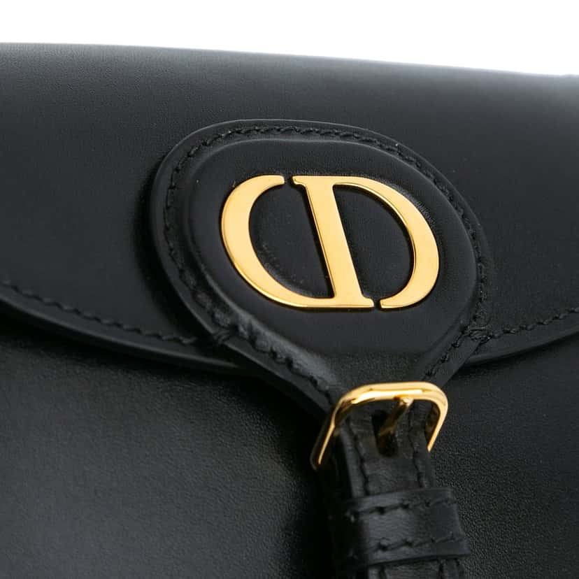 Dior Micro Calfskin Bobby Crossbody Black Leather Very good condition - Box View