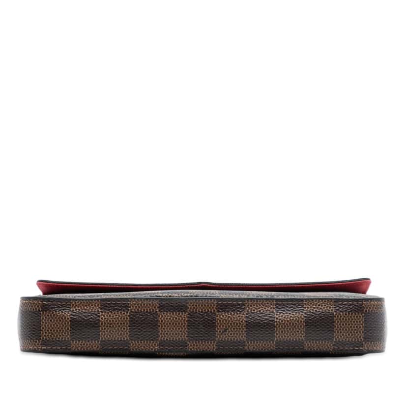 Louis Vuitton Damier Ebene Pochette Felicie Brown Very good condition - Inside View