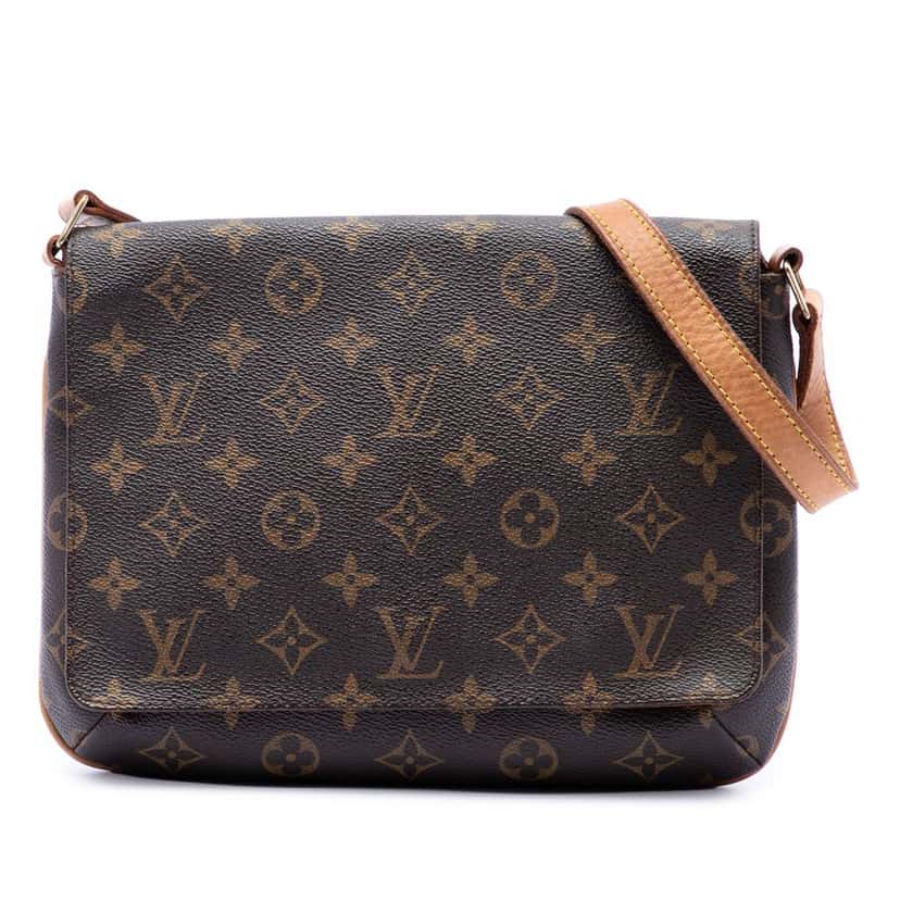 Louis Vuitton Monogram Musette Tango Short Strap Brown Very good condition - Front View