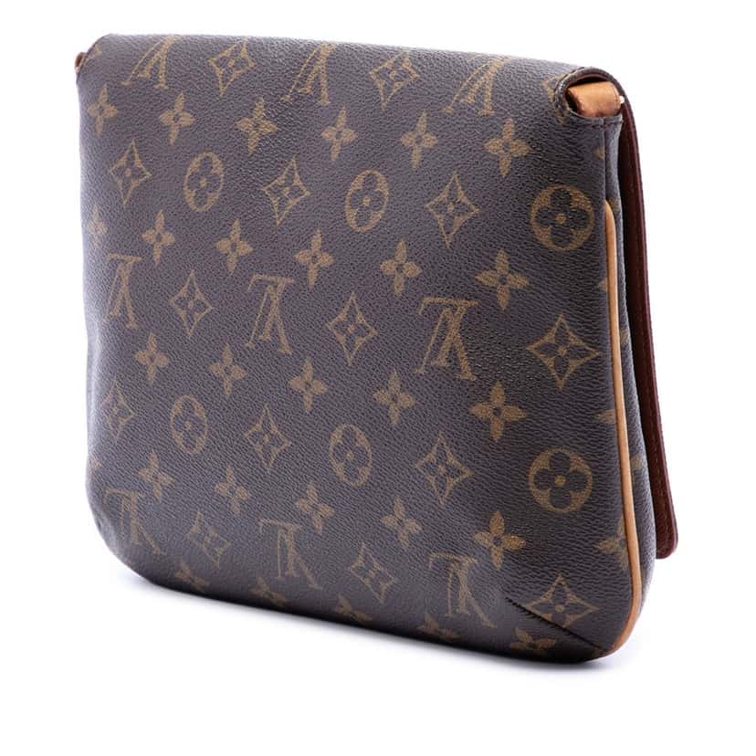Louis Vuitton Monogram Musette Tango Short Strap Brown Very good condition - Back View
