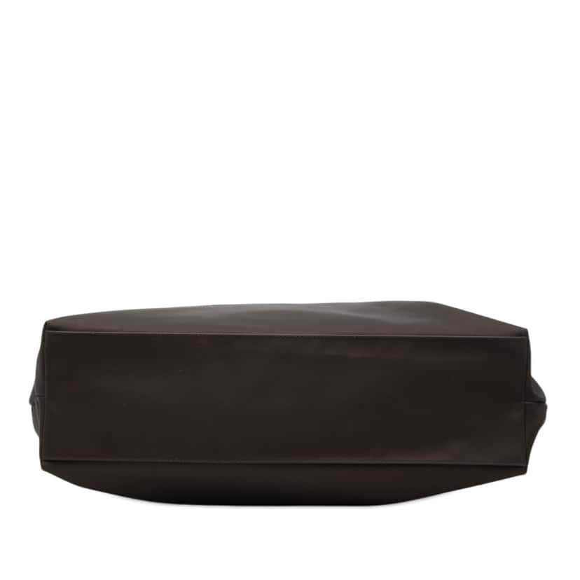 Ferragamo Nylon Gancini Tote Brown Very good condition - Inside View