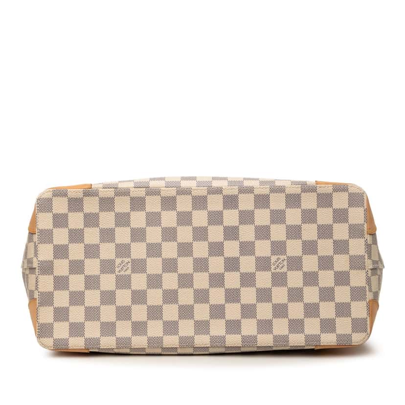 Louis Vuitton Damier Azur Hampstead MM White Very good condition - Inside View