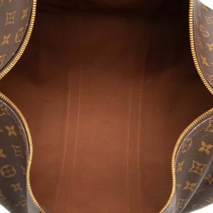 Louis Vuitton Monogram Keepall Bandouliere 45 Brown Very good condition - Model View