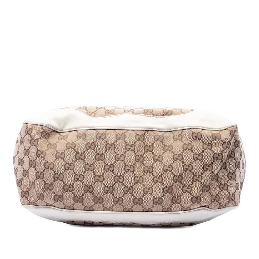 Gucci GG Canvas Charlotte Hobo Beige Very good condition - Inside View