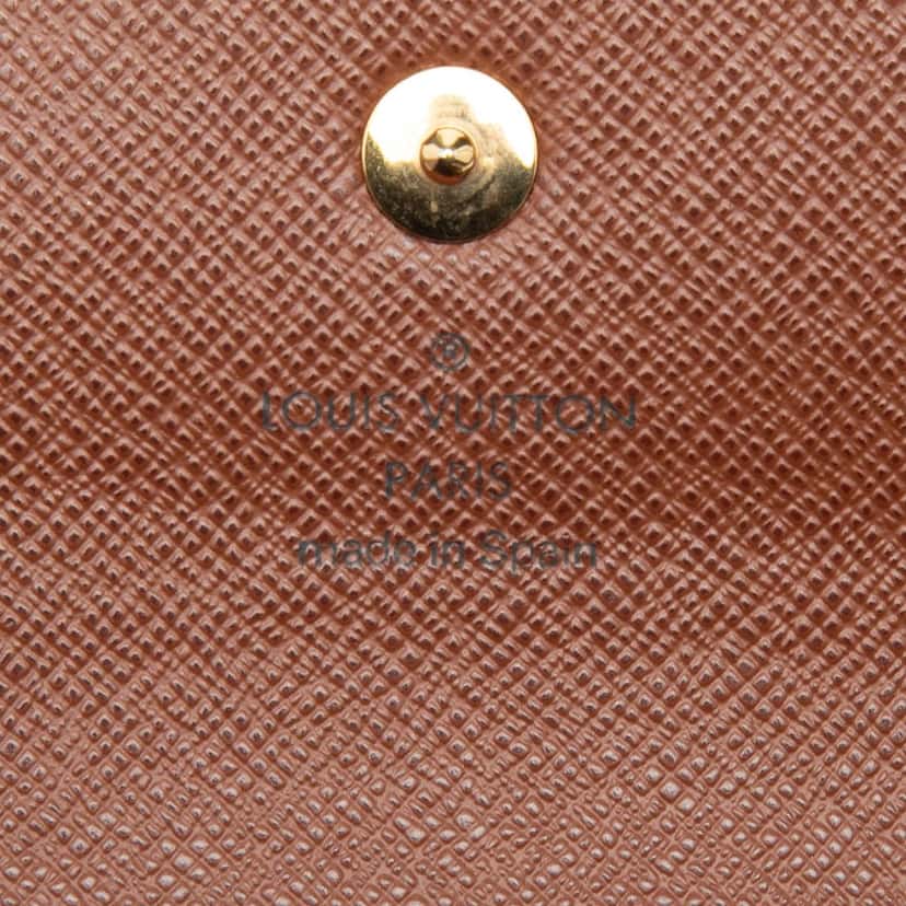 Louis Vuitton Monogram Alexandra Small Wallet Brown Very good condition - Box View