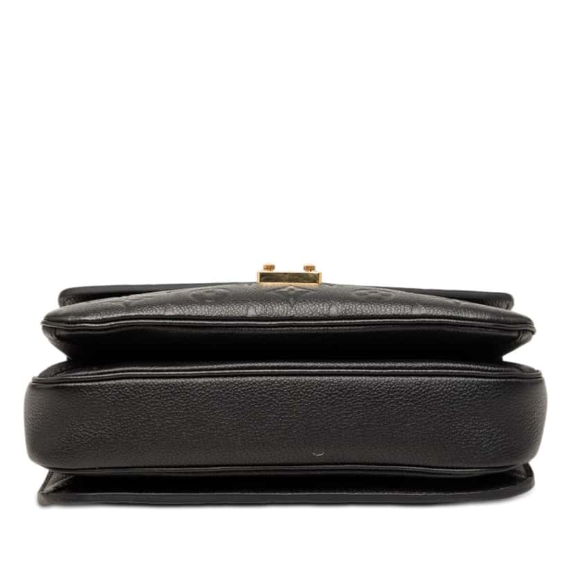 Louis Vuitton Monogram Empreinte Pochette Metis Black Leather Very good condition - Inside View