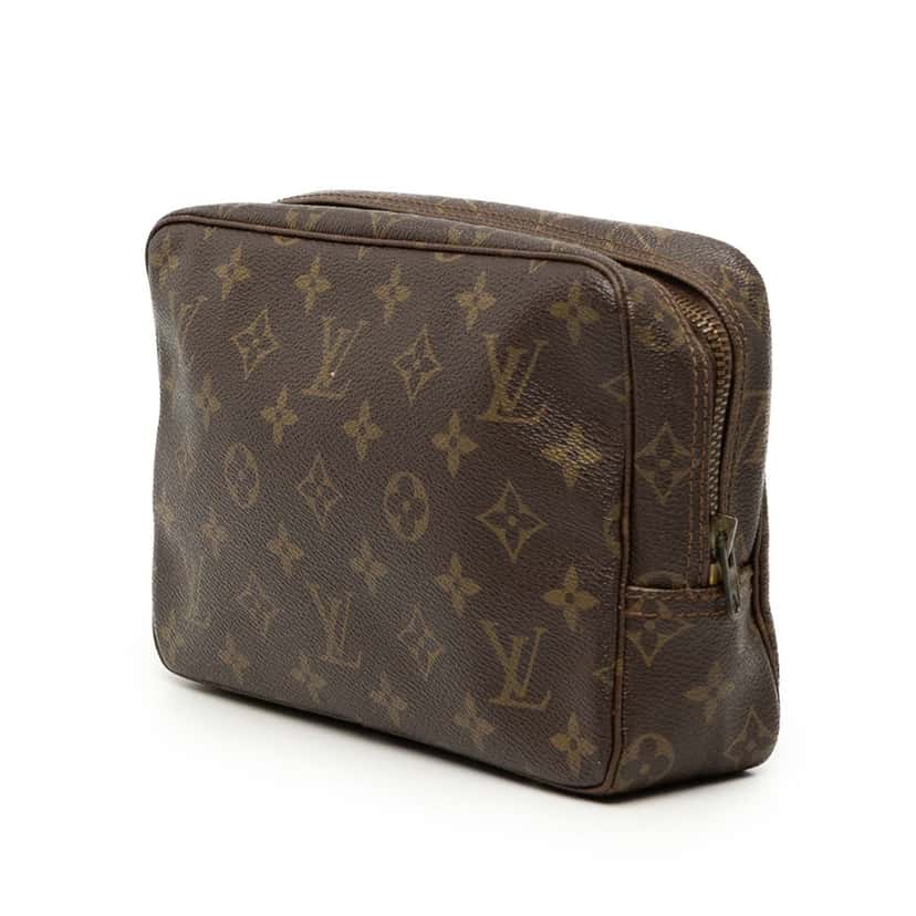 Louis Vuitton Monogram Trousse Toilette 23 Brown Very good condition - Back View